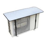 Couvercle de climatisation étanche et anti-flamme pour unités extérieures, écran de protection en feuille d'aluminium avec sangle en nylon pour climatiseur et pompe à chaleur, 43, 31 x 21, 65 pouc
