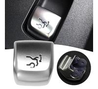 Couvercle de commutateur de déverrouillage de coffre pour Mercedes-Benz W205 W253 W213 Modèles - Bouton poussoir de rechange en ABS argenté