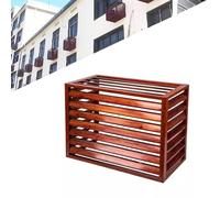 Couvercle de condensateur extérieur pour pompes à chaleur à air - Aluminium AC Top Protect 1.5P/2~3P/5P - Résistant aux intempéries empêche Folia & De - Utilisation durable en extérieur