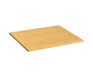 Couvercle de cuisinière 50x56x1,5 cm bambou planche vidaXL