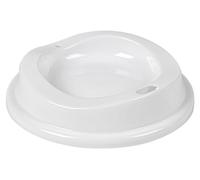 Couvercle de diamètre 8,9 cm, de couleur blanche, en polypropylène (PP), pour le code 263.94