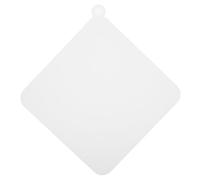 Couvercle de Drain de Toilette en Silicone Blanc, Anti-odeurs