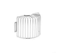 Couvercle de drainage, protection de gouttière, filtre de descente pour toit, balcon et mur, grille filtrante SUS304 pour un débit d'eau efficace et protection des petits animaux (S)