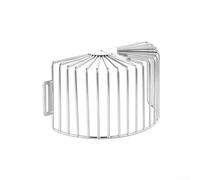 Couvercle de drainage, protection de gouttière, filtre de descente pour toit, balcon et mur, grille filtrante SUS304 pour un débit d'eau efficace et protection des petits animaux (M)