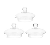 Couvercle De Filtre À Thé Anti-PoussièRe Lot De 3 2.95 X 2.95 X 1.97 in Couvre-Infuseur Pour ThéIèRe Protection Contre PoussièRe Mouches Et Insectes Maison Camping FêTe