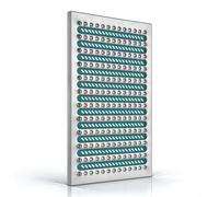 Couvercle de gouttière en acier inoxydable 200/250 mm | Grille de vidange résistante à la rouille pour cuisines, hôtels, cafétérias et zones humides