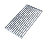 Couvercle de grille de drainage rectangulaire galvanisé robuste for drainage extérieur - 20 à 40 pouces, idéal for les allées, les cours et les garages(100x30x3cm)