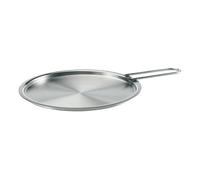 Couvercle de marmite 20 cm, plat, acier inoxidable, Eva Trio