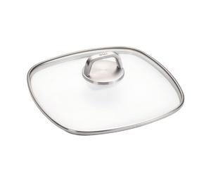 Couvercle de marmite DIAMOND LITE PRO 26 x 26 cm, verre, WOLL