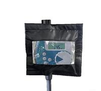 Couvercle de minuterie de tuyau pour robinet d'eau, bouclier en tissu Oxford transparent pour fenêtre, résistant aux intempéries, minuteur d'arrosage pour tuyau d'arrosage, noir