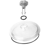 Couvercle De Piège À Feuilles Piscine Accessoires De Pompe Avec Joint | Pièces Détachées Filtre À Sable Piscine Pour L'Extérieur Bassin Lac Arrière-Cour Jardin Cour