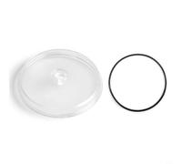 Couvercle de piège à feuilles pour pompe de filtre à sable Intex SF15110 avec joint torique transparent, pièce de rechange pour cadre de piscine, protection contre les débris