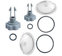 Couvercle de piège à feuilles SF80110-1, joint torique et valve, compatible avec les pompes à filtre à sable Intex 12"" (débit : 2