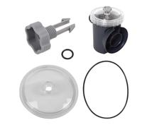 Couvercle de piège Pool Capot de piège avec 2 joints toriques pour vanne de | Pièces De Rechange Pour Pompe De Filtre à Sable Valve, 2 joints toriques, cache-panier, conteneur, filtre