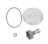 Couvercle de piège pour pompe de piscine Vanne Et Conteneur De 2 Joints | Pièce de rechange pour pompe de piscine Valve, 2 joints toriques, cache-panier, conteneur, filtre pour filtre à s