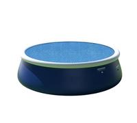 Couvercle de Piscine à Bulles Protecteur de Bulles pour Cuve Ronde | Housse de Protection pour Piscine pour Maison Arrière-Cour Bassin Jardin Patio Extérieur Plateforme en Bois Camping