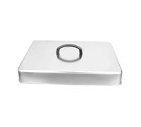 Couvercle de Plancha Inox Rectangulaire 43,8 x 28,8 cm, Cloche de Cuisson pour Grill et Vapeur