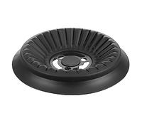 Couvercle de Poêle en Acier Inoxydable Noir, Chapeau de Poêle | Réducteur de Brûleur à Gaz, Couvercle à Grille, Design Sobre, Facile à Nettoyer Démonter