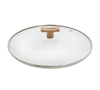 Couvercle de poêle / marmite 28 cm, avec manche en bois, de Buyer