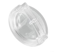 Couvercle de pompe de piscine de rechange pour modèles Hayward II - Couvercle de panier en PVC transparent avec joint torique - Accessoire de joint de boîtier de filtre de spa
