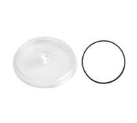 Couvercle de pompe pour filtre à sable Intex SF15110 avec joint d'étanchéité - Kit de mise à niveau résistant aux intempéries pour système de filtration - Bouchon en plastique