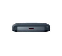 KITCHEN MOVE Couvercle de Poubelle cuisine automatique 58L LOGAN en acier INOX Gris Mat
