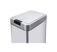 Couvercle de poubelle automatique SILVERLAKE Argent Acier inoxydable