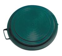 Couvercle pour poubelle extérieure verte Eda - 50 litres