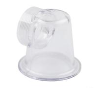 Couvercle de pré-filtre transparent pour pompe SPS 50 75 100 - Ensemble de couvercle de filtre de rechange en caoutchouc avec joint torique d'aspiration et pièces d'entretien Base de 85 mm (1 pièce)