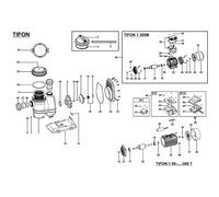 Couvercle de préfiltre pompe Tifon de Espa