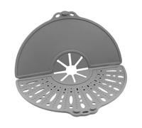 Couvercle de protection anti-débordement pliable, résistant à la chaleur, réutilisable