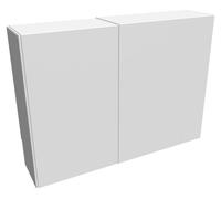 Couvercle de protection en acier, blanc, réglable, taille 1