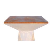 Couvercle de protection pour brasero Acier Corten G1 Basic -