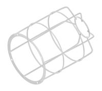 Couvercle de Protection pour Détecteur de Fumée, Cage Métallique Blanche | Grille Renforcée en Métal, Absorbe les Chocs, Préserve la Sensibilité, pour Couloirs, Logements et Locaux