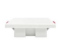 Couvercle de protection pour interrupteurs muraux, White | Prise d ' interrupteurs muraux électriques, panneau de couverture vierge, épais, couvercle de trou de Type 86,