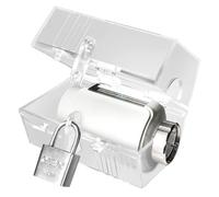 Couvercle de protection pour thermostat de radiateur avec serrure mise à niveau, capteurs de thermostat, boîte de protection universelle, plus d'espace, clips supplémentaires, pour AVM FRITZ