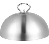 Couvercle de protection pour vaisselle en acier résistant à la chaleur - Couvercle en feutre - Couvercle pour fromages - Couvercle pour assiettes de steak - Accessoires de cuisine