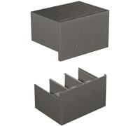 Couvercle de raccordement haut ABB 1SDA054961R1 - 4 broches, pour rail de rac...