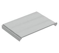 Couvercle de rechange Naber, aluminium gris. - Poubelle
