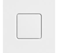 Kaldewei Conoflat 687772572711 carré, Secure Plus, blanc alpin mat