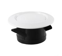 Couvercle de sortie d'air rond en ABS pour climatisation centrale, diffuseur de grille pour système CVC conduit fourni dans un sac (ø 100 mm)