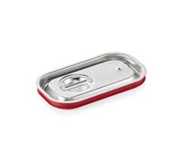 Couvercle de transport GN joint 2 GN 1/4 en Acier au nickel chrome