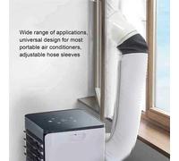 Couvercle de tuyau de climatiseur A24P, manchon isolant, tuyau de sortie d'air réutilisable, couvercle de Tube anti-poussière AC As Shown