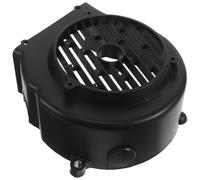 Couvercle de Ventilateur de Refroidissement Scooter 125 150cc Noir | Plastique Épais, Clip de Fixation et Support Intégré, Protection Latérale du Moteur, Installation Rapide