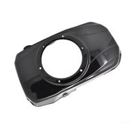 Couvercle de ventilateur pour Honda GXV160 Moteur de tondeuse à gazon - Carénage de débit d'air HR215 HRC216 HRM216 Noir Composant de réparation DIY