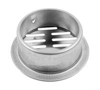Couvercle de vidange en acier inoxydable 50-200 mm pour toit extérieur anti-blocage pour tuyau en PVC, butée de feuilles de jardin, terrasse (tube de 110 mm)