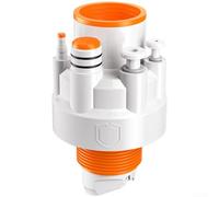 Couvercle de vidange hermétique à cinq voies pour éviers de cuisine Couvercle magnétique en silicone pour anneau double ajustement pour tuyau en PVC de 50 mm 75 mm Design compact Économie d'espace
