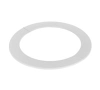 Couvercle Décoratif de Trou de Tuyau Rond Blanc Abs 180 Mm