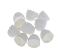 Couvercle D'écrou Et De Boulon En Plastique Blanc M10, 10 Pièces, Boulon De Dôme Hexagonal