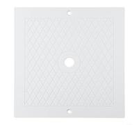Couvercle d'écumoire de piscine carré blanc de 25,4 cm pour hayward SP1082E SP1085